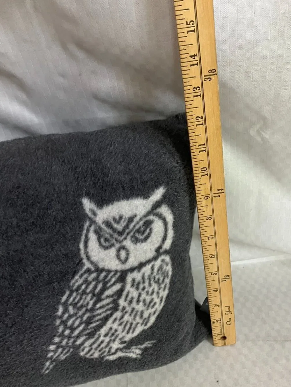 POD Decorative Owl Throw Pillow 22x12